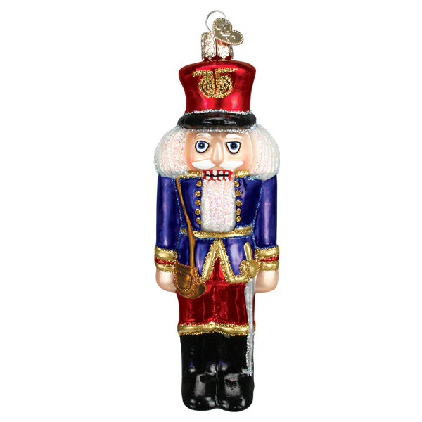 Blue Coat Soldier Nutcracker Ornament - Image 3
