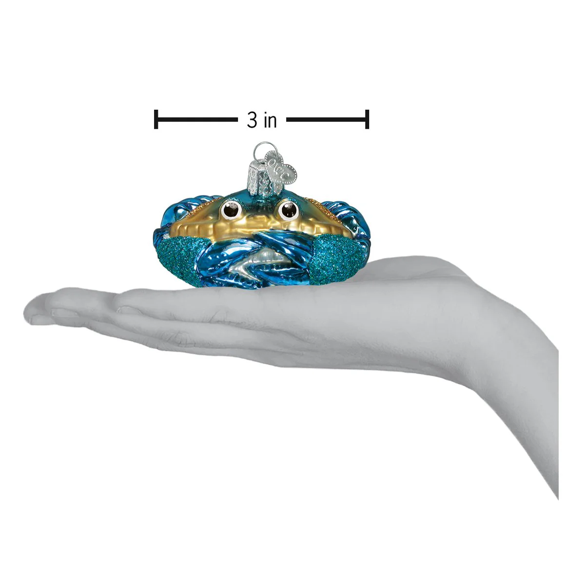 Blue Crab Ornament - Image 4