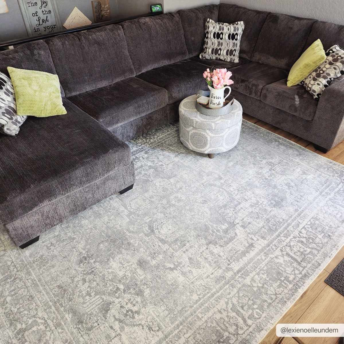 Blue Hiti Washable area rug - Clearance - Image 2