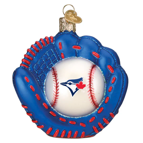 Blue Jays Baseball Mitt Ornament - Image 3