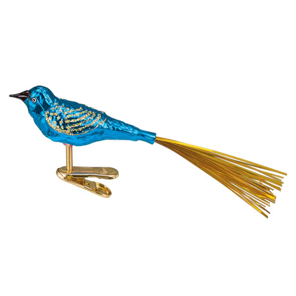 Blue Lovebird Ornament - Image 3