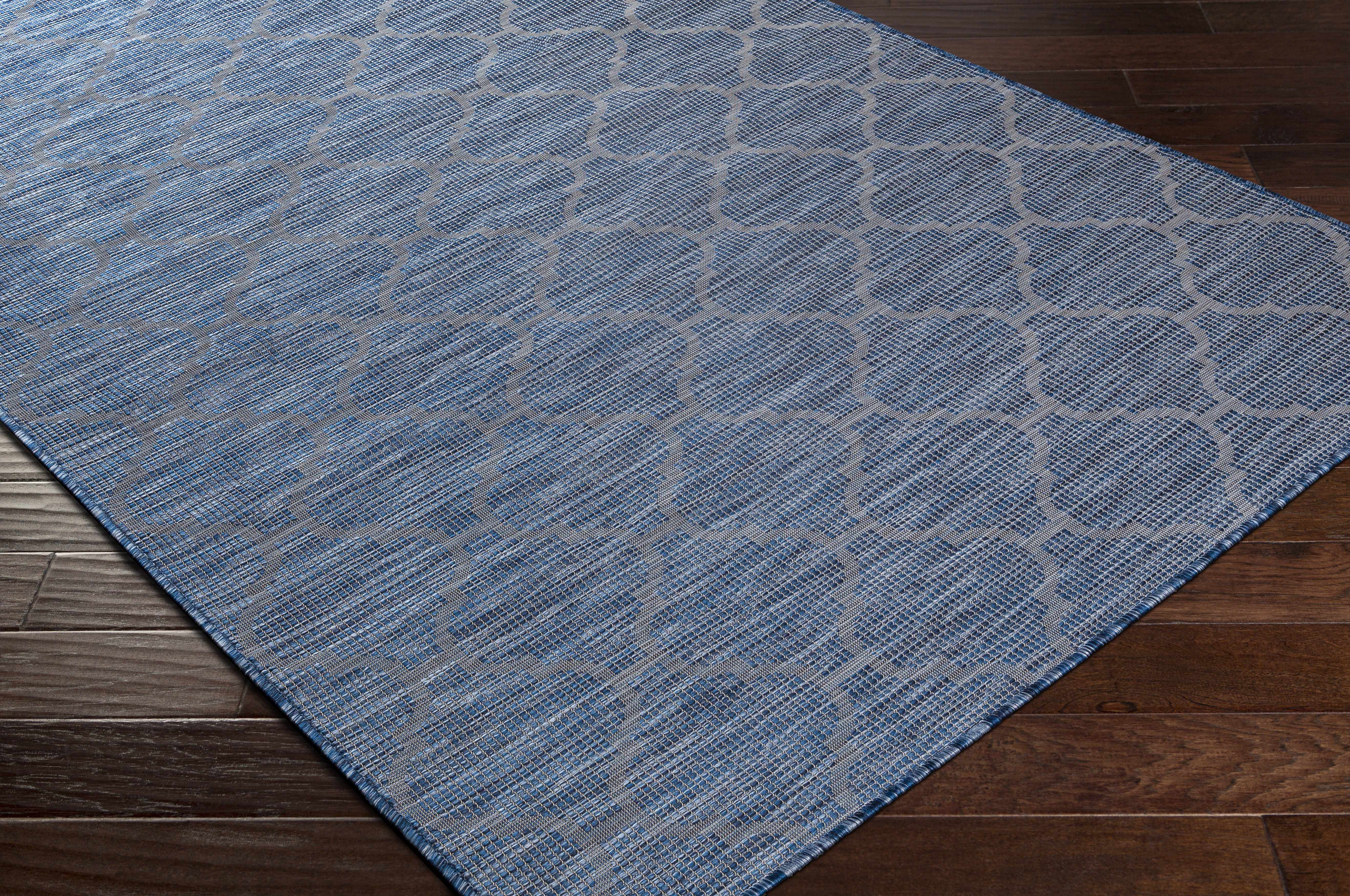 Blue Moolap Outdoor Rug - Clearance - Image 3