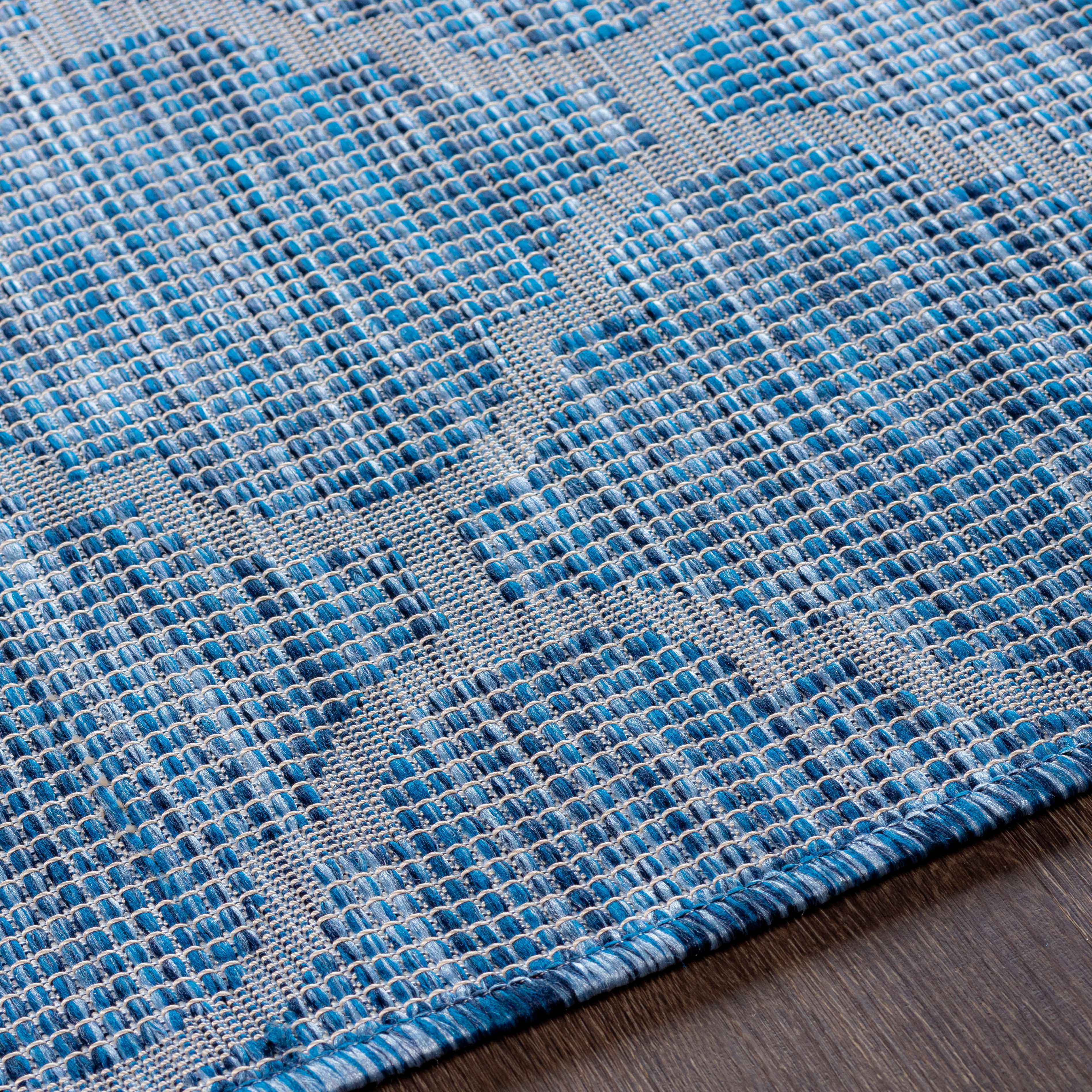 Blue Moolap Outdoor Rug - Clearance - Image 6