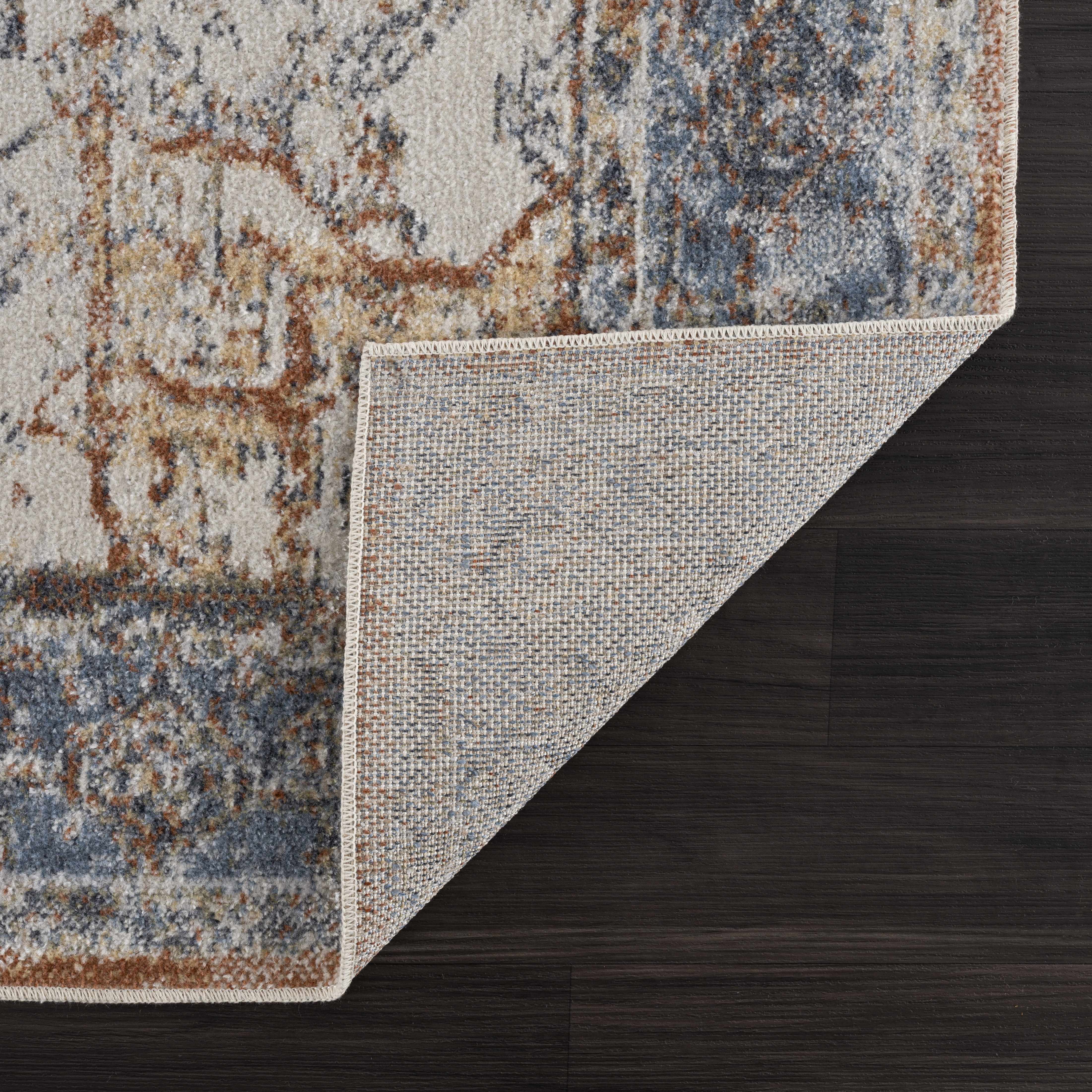 Blue Orange Hera Washable area rug - Clearance - Image 5