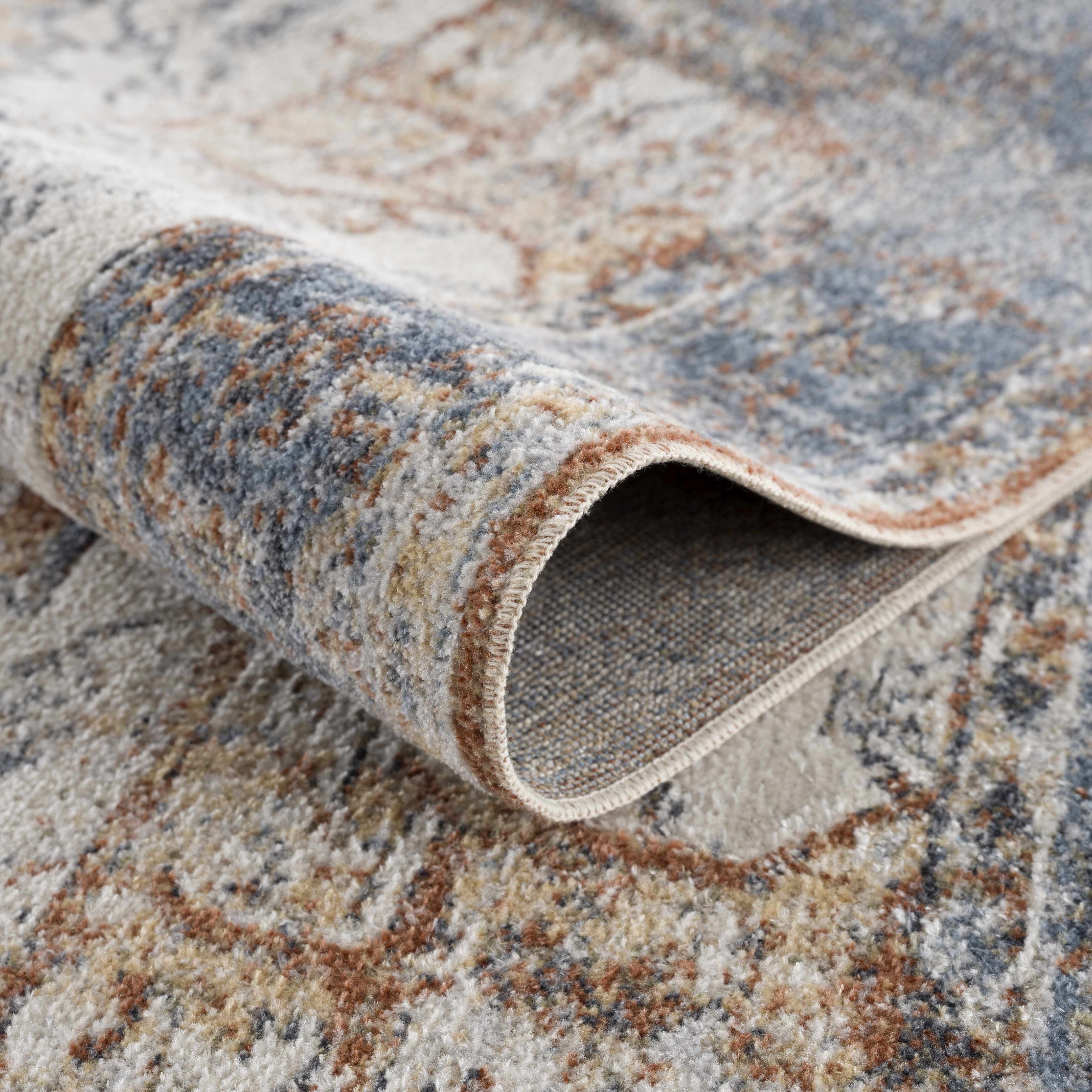 Blue Orange Hera Washable area rug - Clearance - Image 7