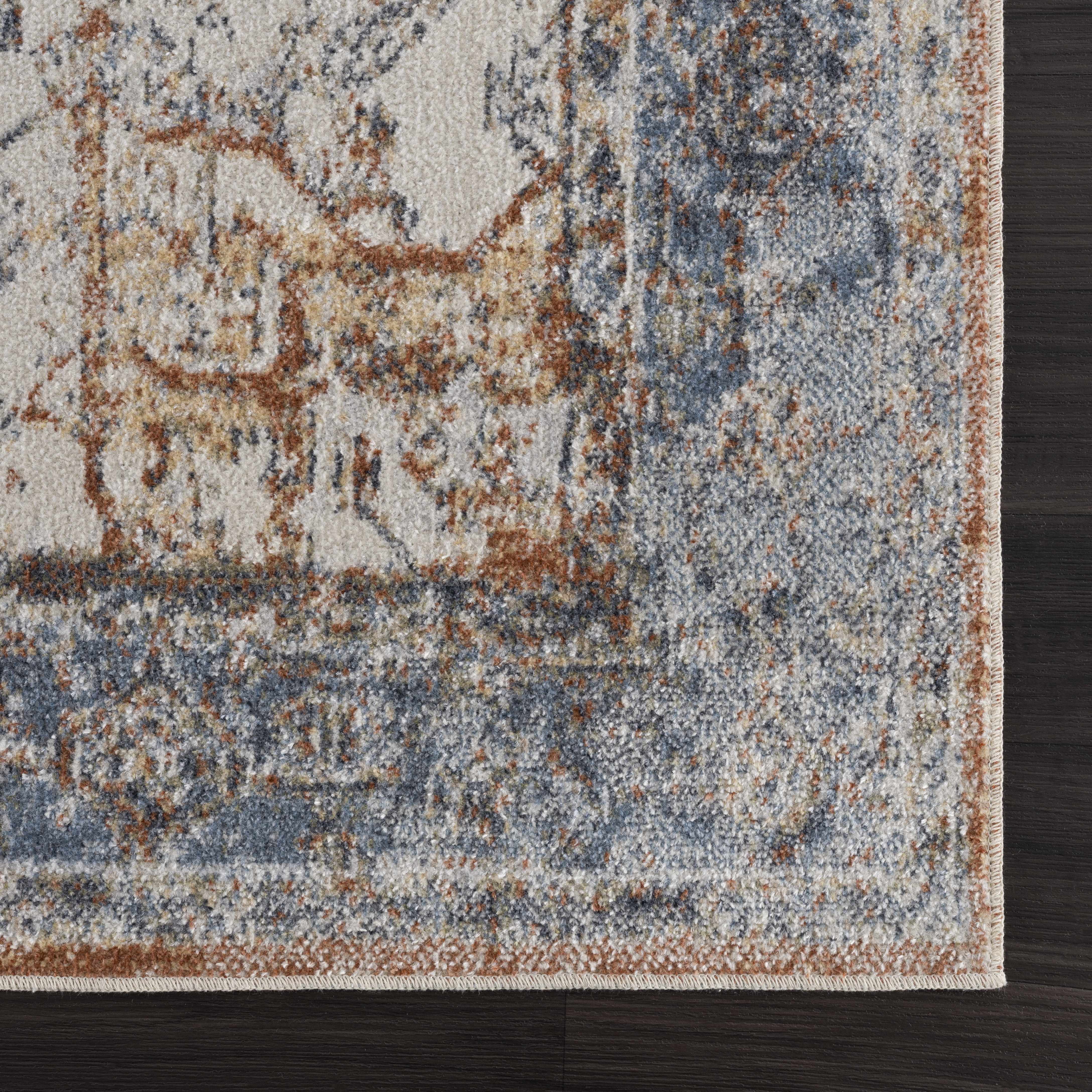 Blue Orange Hera Washable area rug - Clearance - Image 8