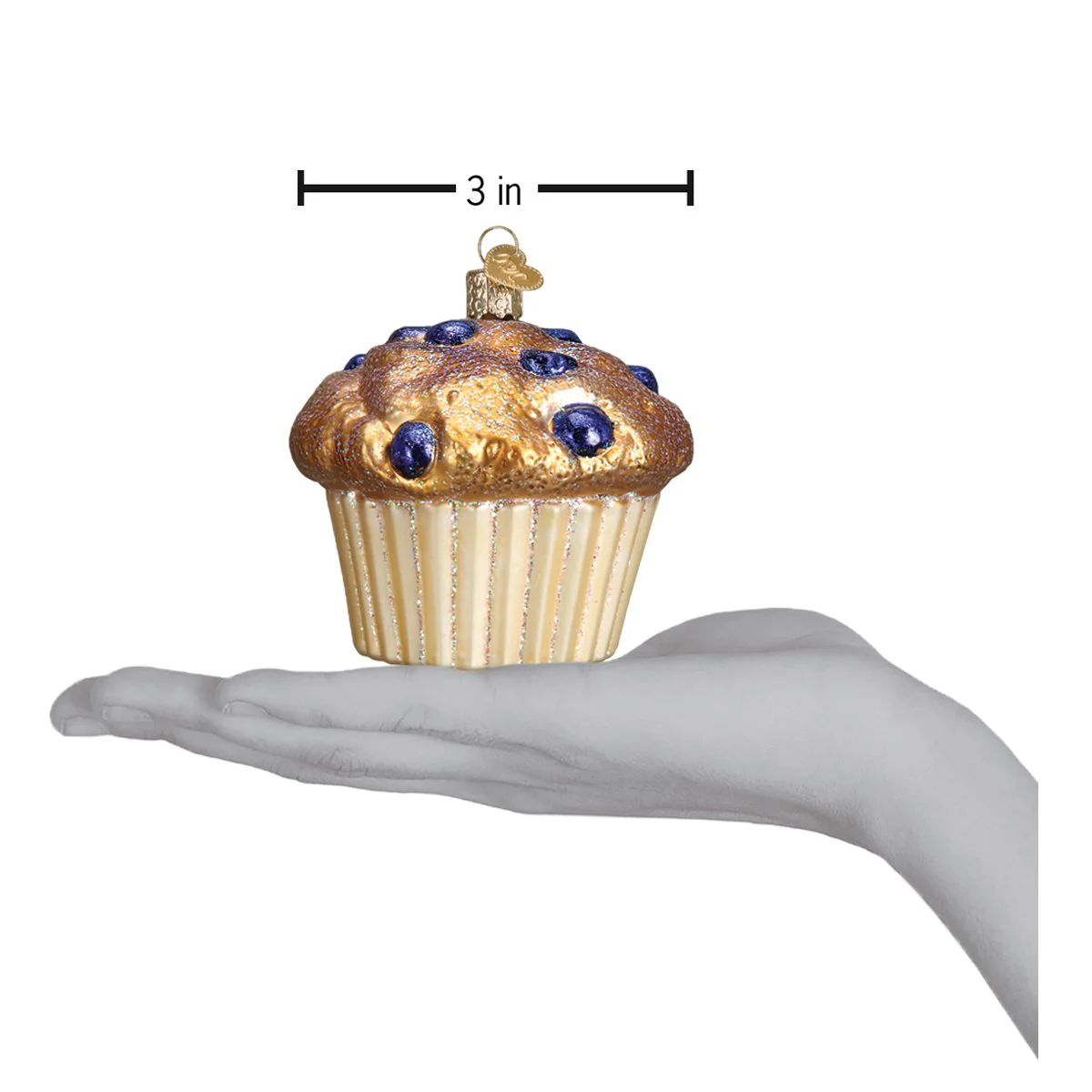 Blueberry Muffin Ornament - Image 6
