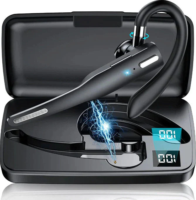 Bluetooth 5.1 Wireless Headset Noise Cancelling Hands Free Earphone - Image 7