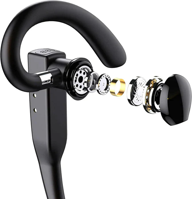 Bluetooth 5.1 Wireless Headset Noise Cancelling Hands Free Earphone - Image 8