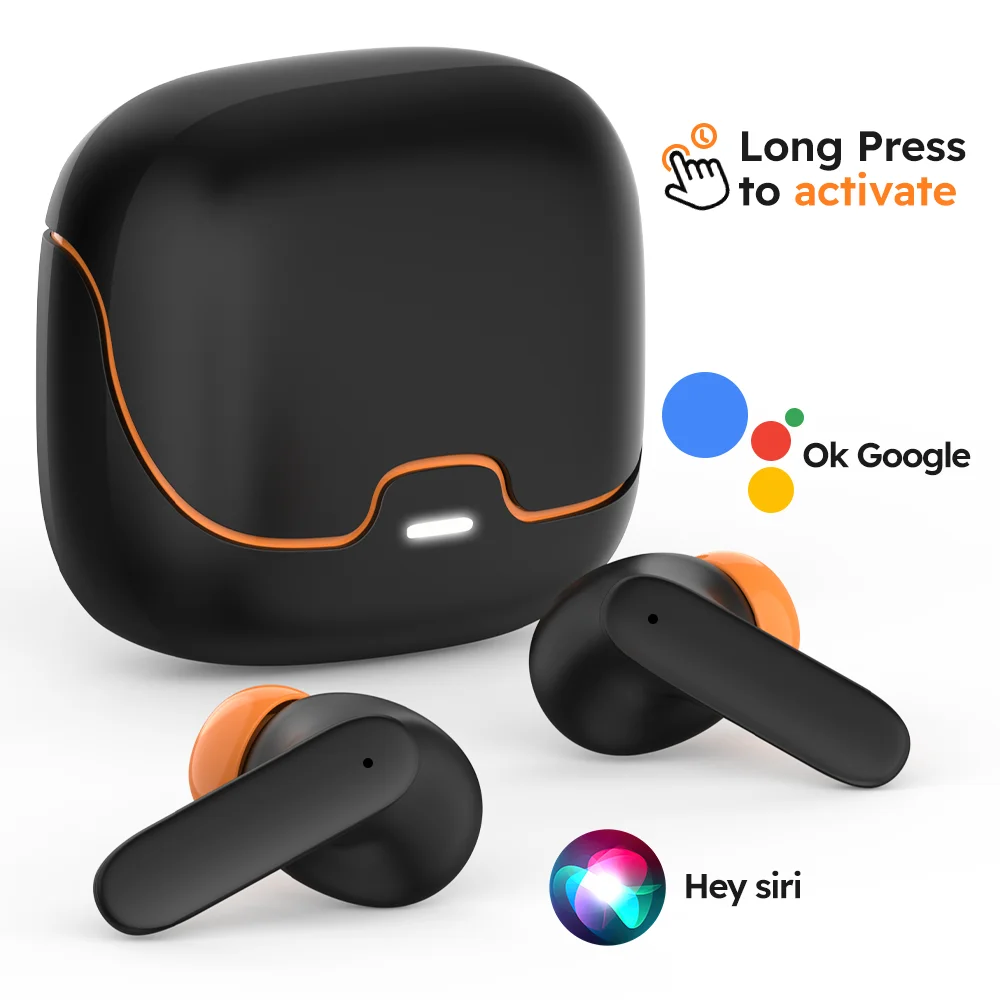 Bluetooth 5.4 TWS Wireless Earphones In-Ear Dual Mic ENC Noise Cancelling Headset - Image 3