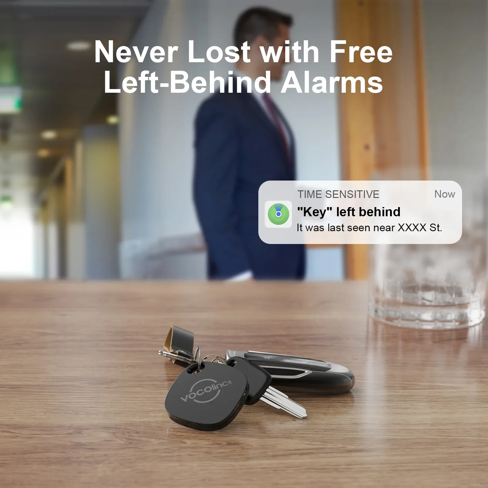 Bluetooth Key Finder Smart Tag Tracker for Keys Wallet Car Find My iOS - Image 2