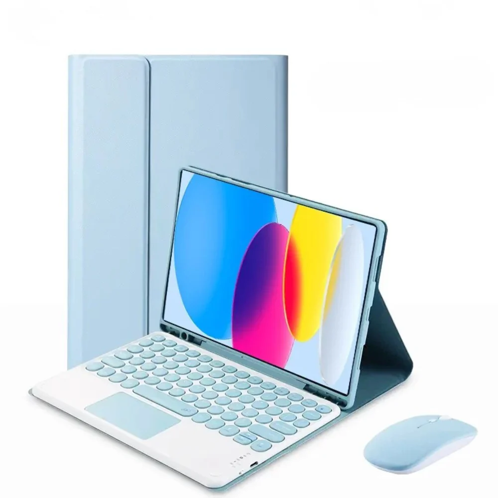 Bluetooth Keyboard Case for 11 Inch Tablet 2025 Touchpad Wireless Cover - Image 17
