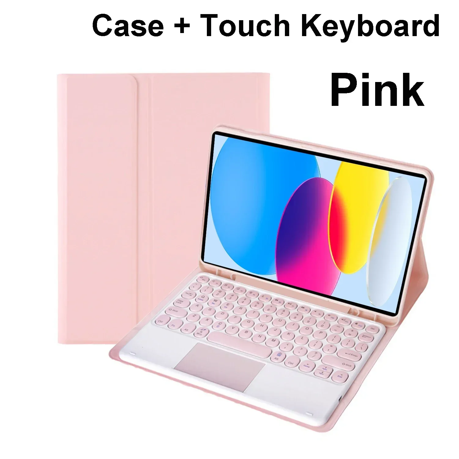 Bluetooth Keyboard Case for 11 Inch Tablet 2025 Touchpad Wireless Cover - Image 2