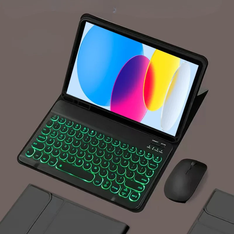 Bluetooth Keyboard Case for 11 Inch Tablet 2025 Touchpad Wireless Cover - Image 21