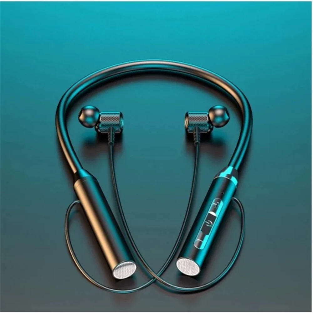 Bluetooth Neckband Earphones Wireless Sports Headphones Waterproof Magnetic - Image 6