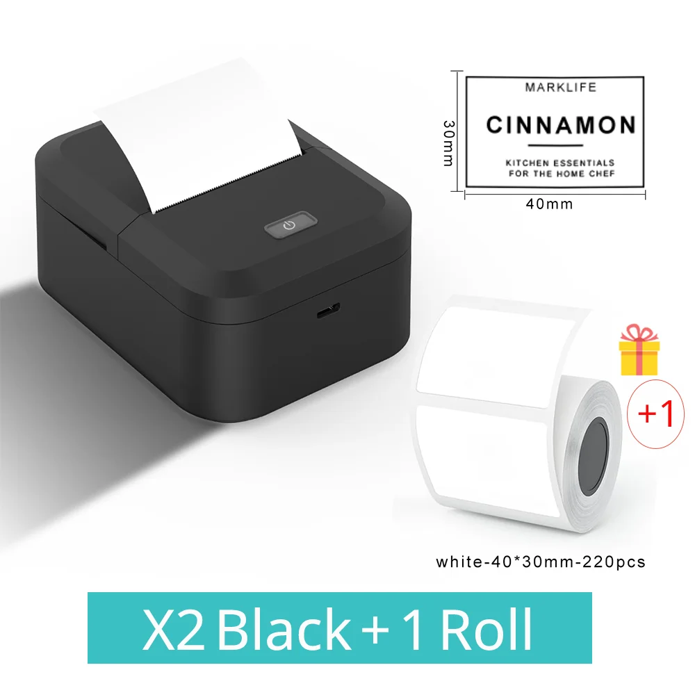 Bluetooth Thermal Label Printer Inkless Mini Sticker Maker for DIY & Gifts - Image 8