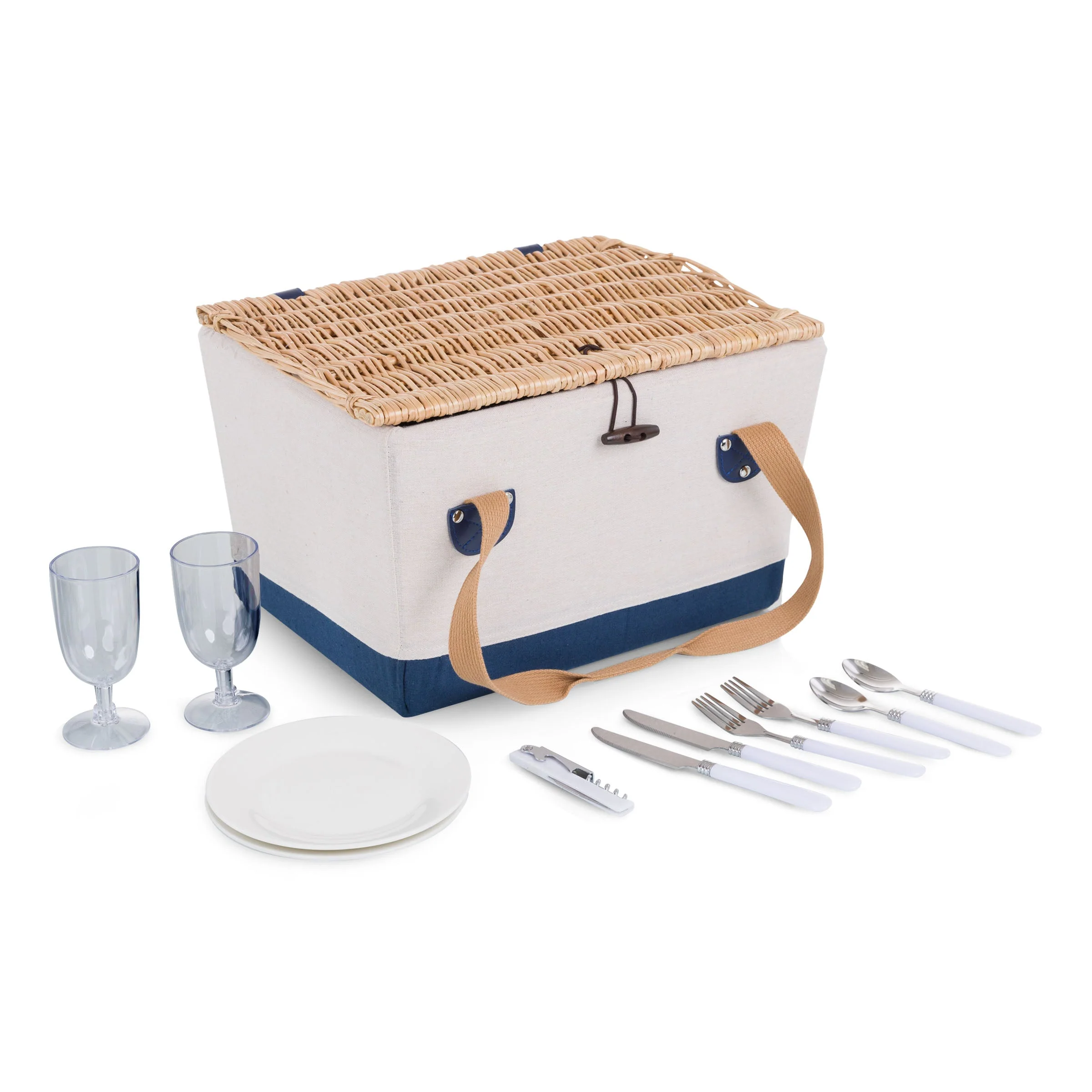 Boardwalk Picnic Basket for 2 - Image 6
