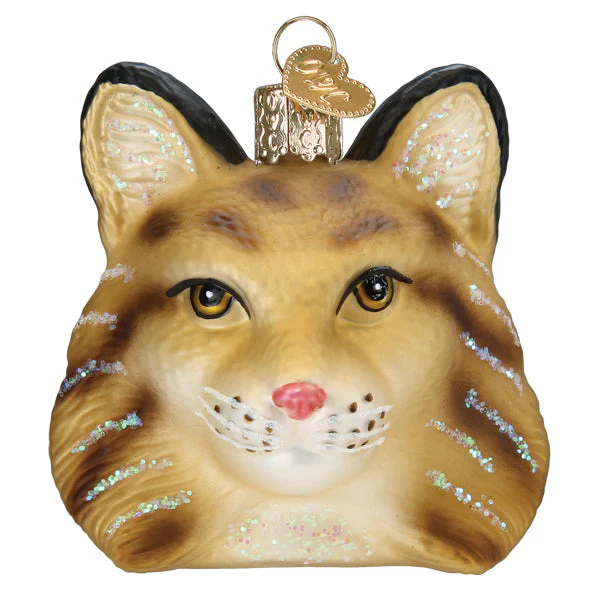 Bobcat Head Ornament - Image 3