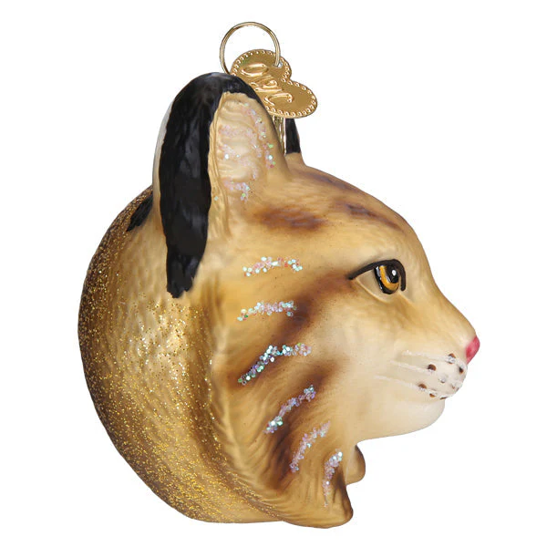 Bobcat Head Ornament - Image 5