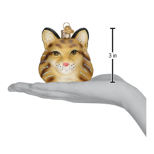 Bobcat Head Ornament - Image 6