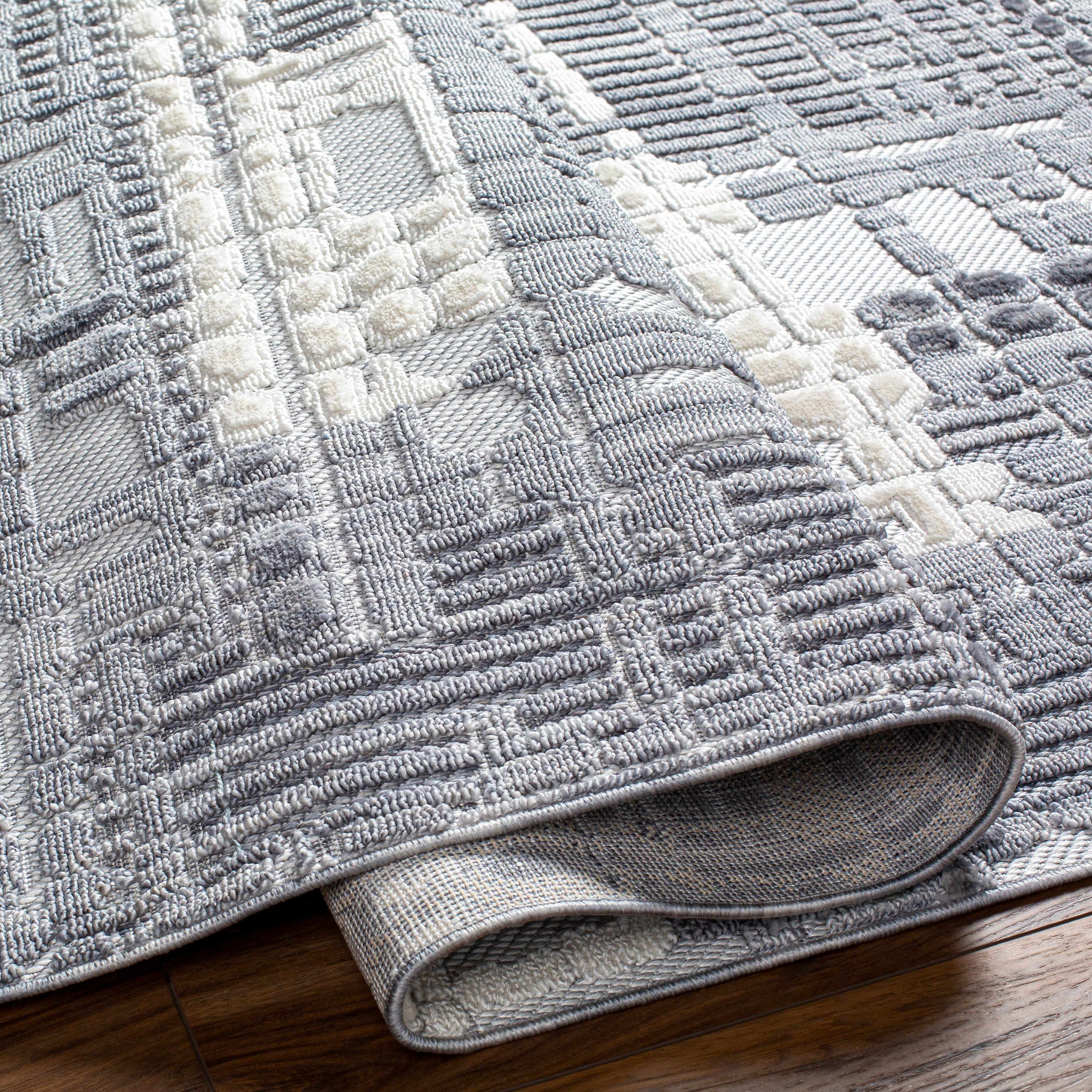 Bodhi Textured Saxony Rug with Fringes - Clearance - Image 6