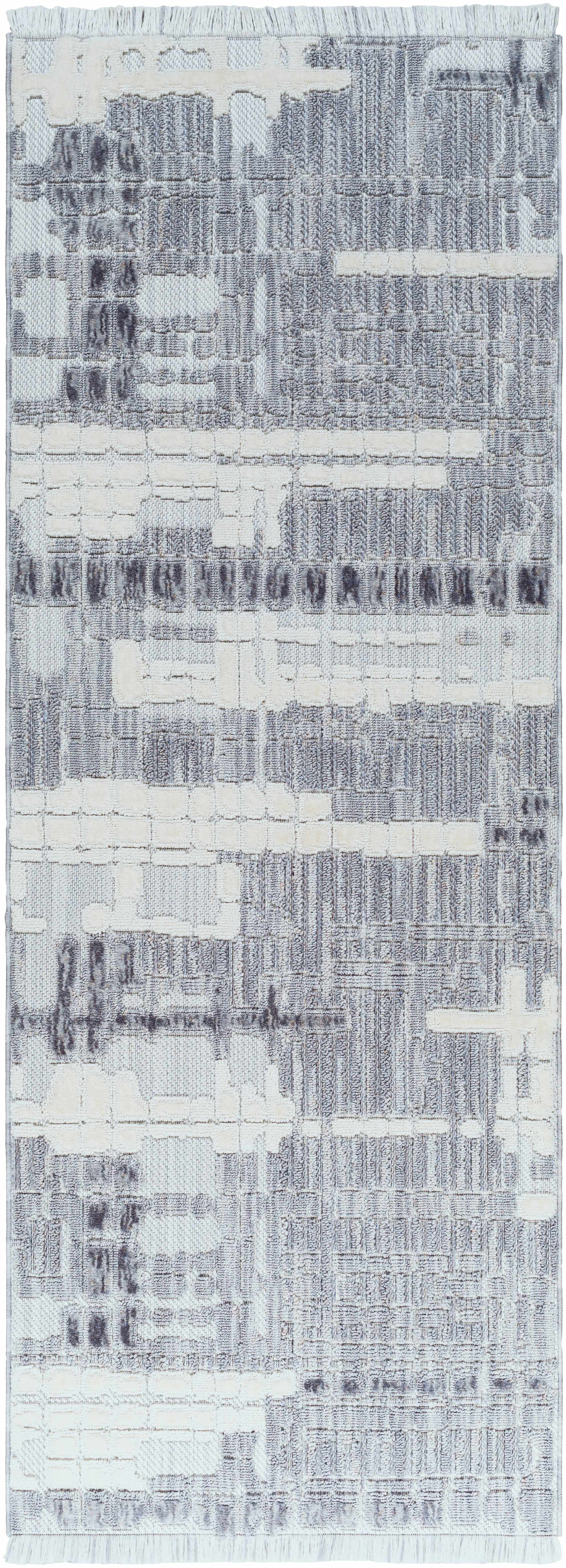 Bodhi Textured Saxony Rug with Fringes - Clearance - Image 8