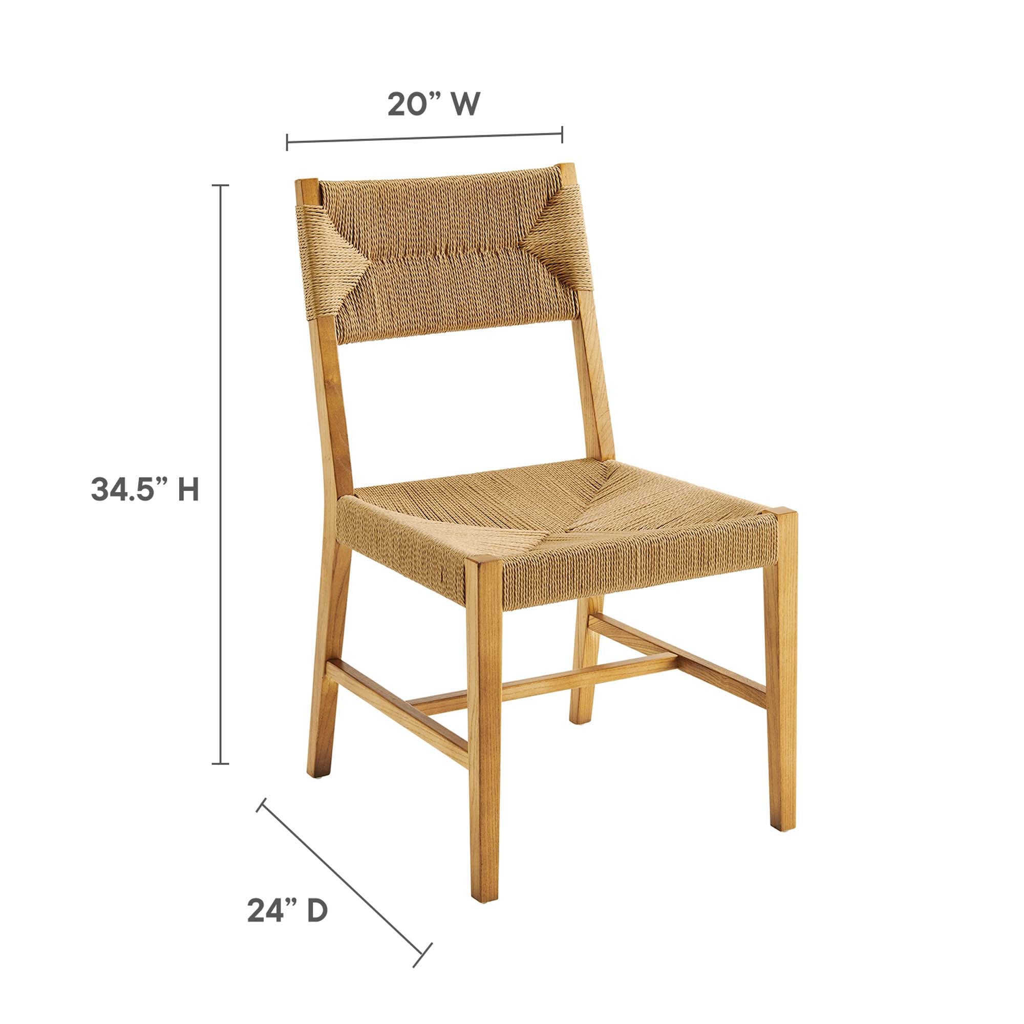 Bodie Wood Dining Chair by Modway - Image 21
