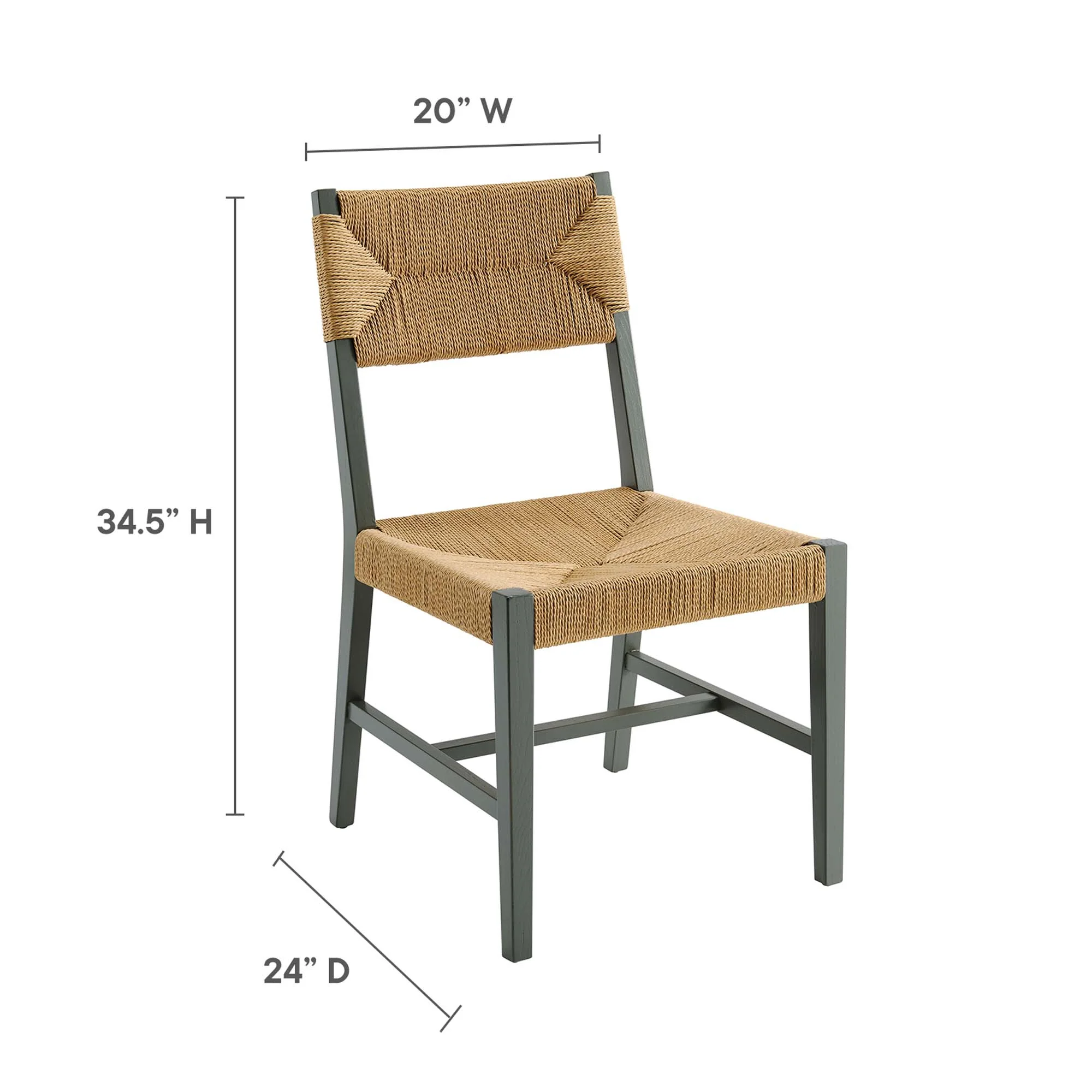 Bodie Wood Dining Chair by Modway - Image 22