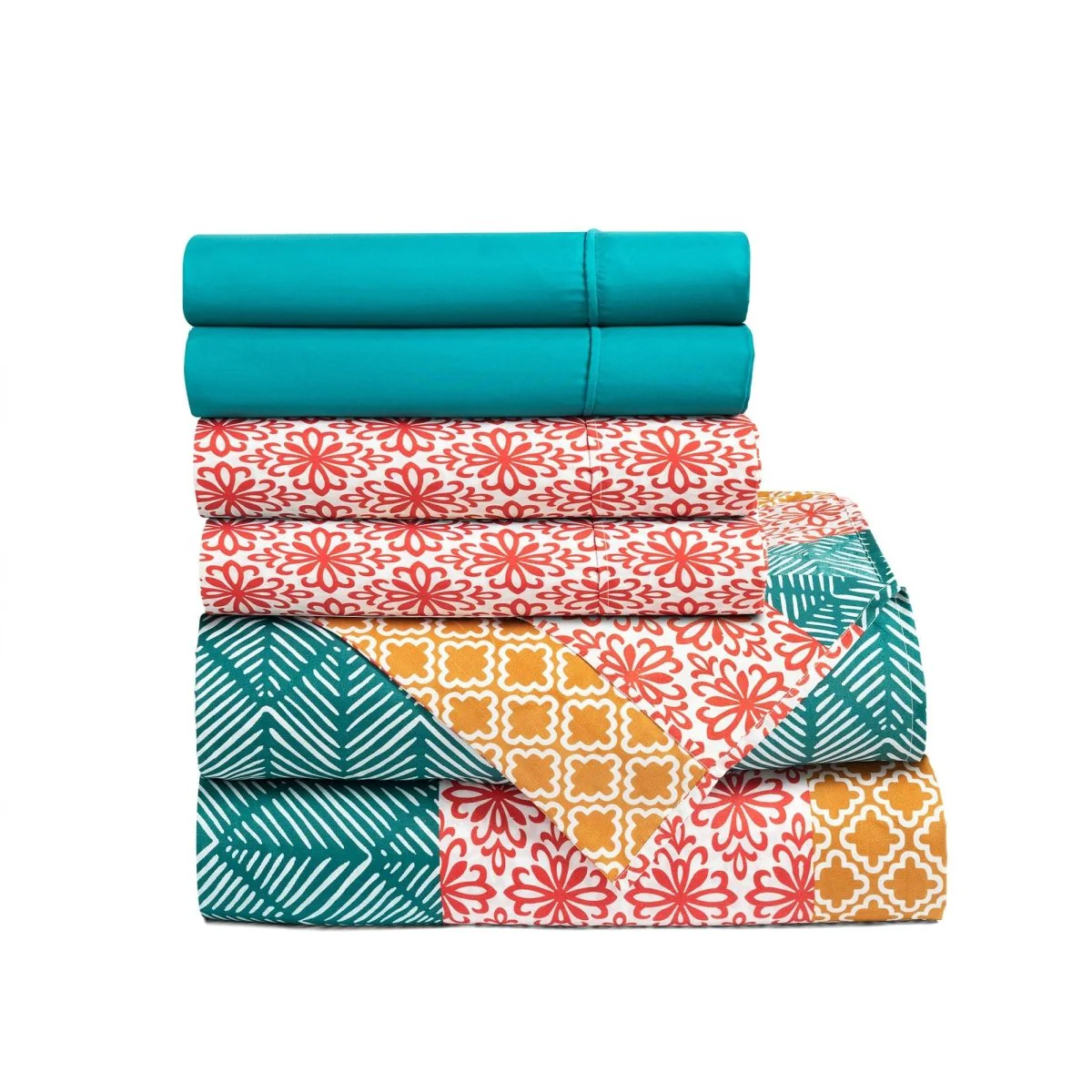 Bohemian Stripe 6 Piece Soft Sheet Set - Image 3