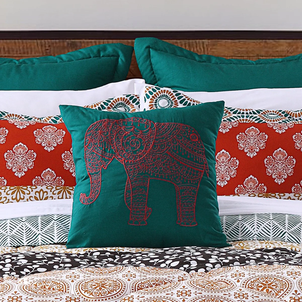 Bohemian Stripe 7 Piece Comforter Set - Image 2