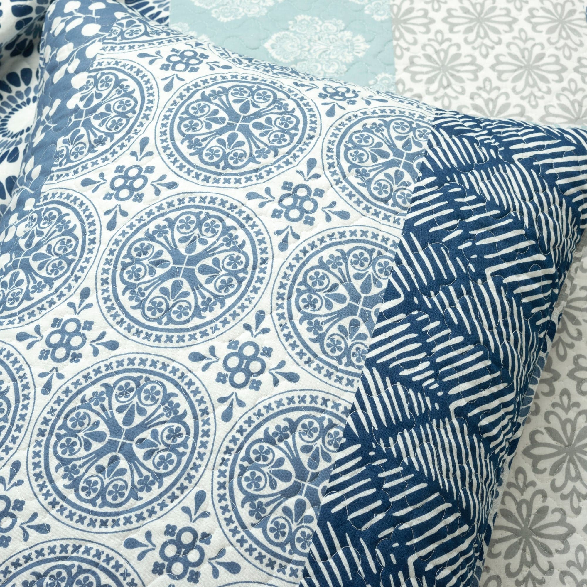 Bohemian Stripe Quilt 3 Piece Set - Image 21