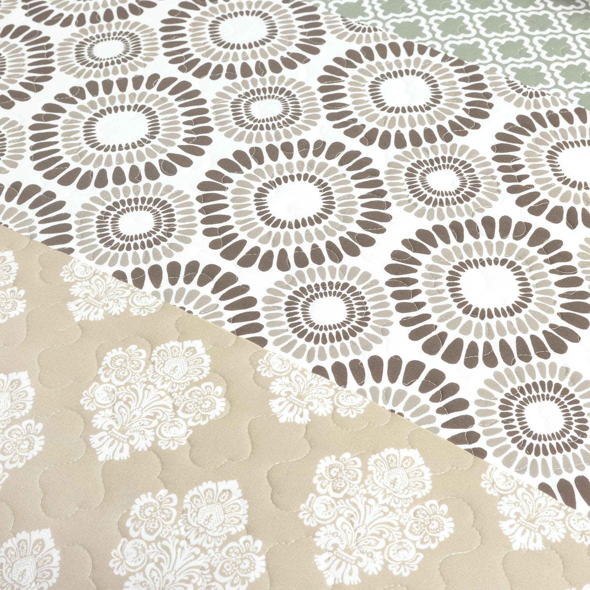 Bohemian Stripe Quilt 3 Piece Set - Image 38