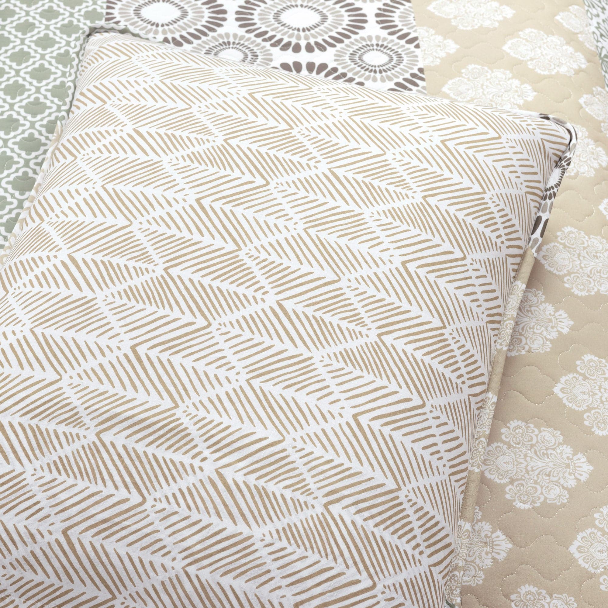 Bohemian Stripe Quilt 3 Piece Set - Image 41