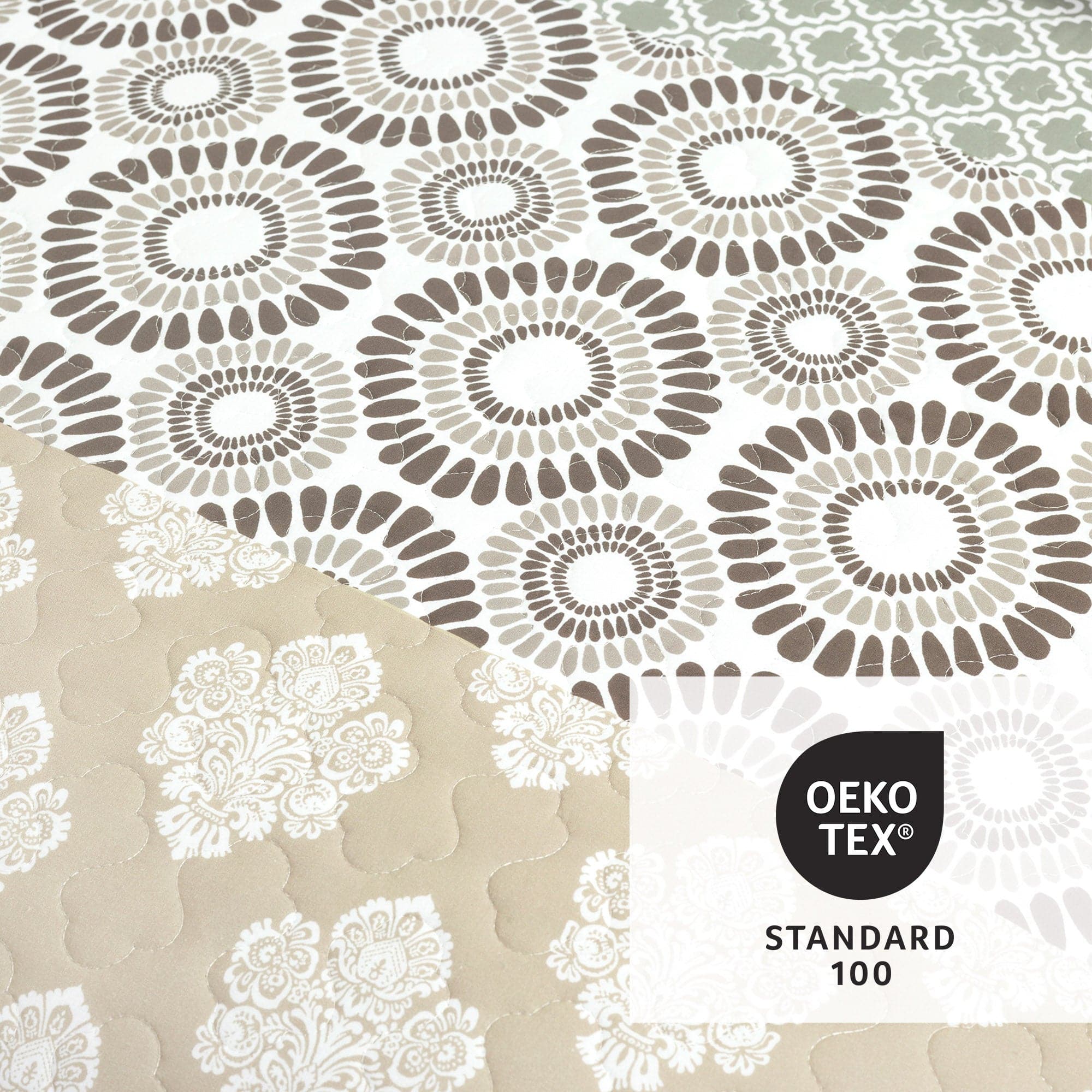 Bohemian Stripe Quilt 3 Piece Set - Image 44