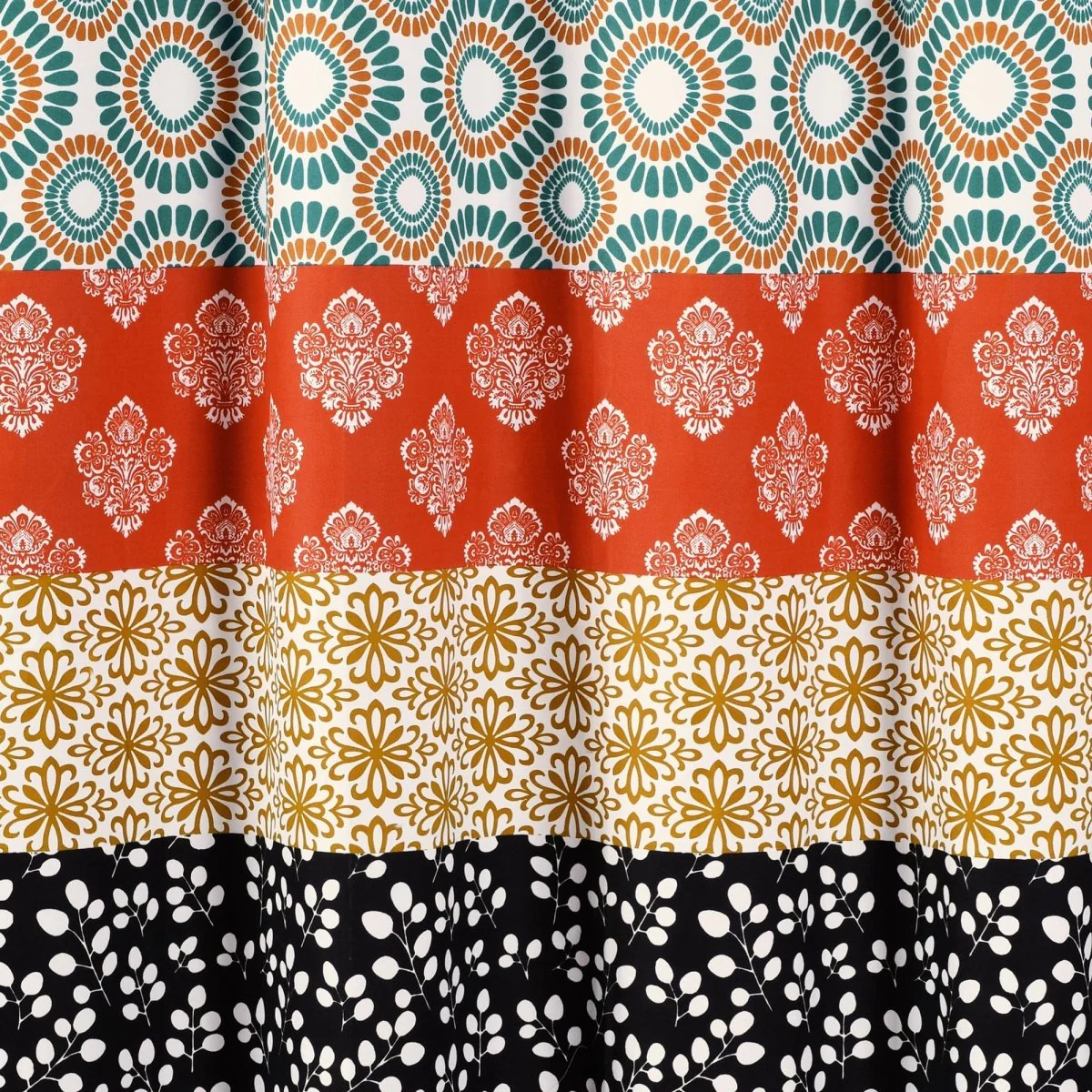 Bohemian Stripe Shower Curtain - Image 11