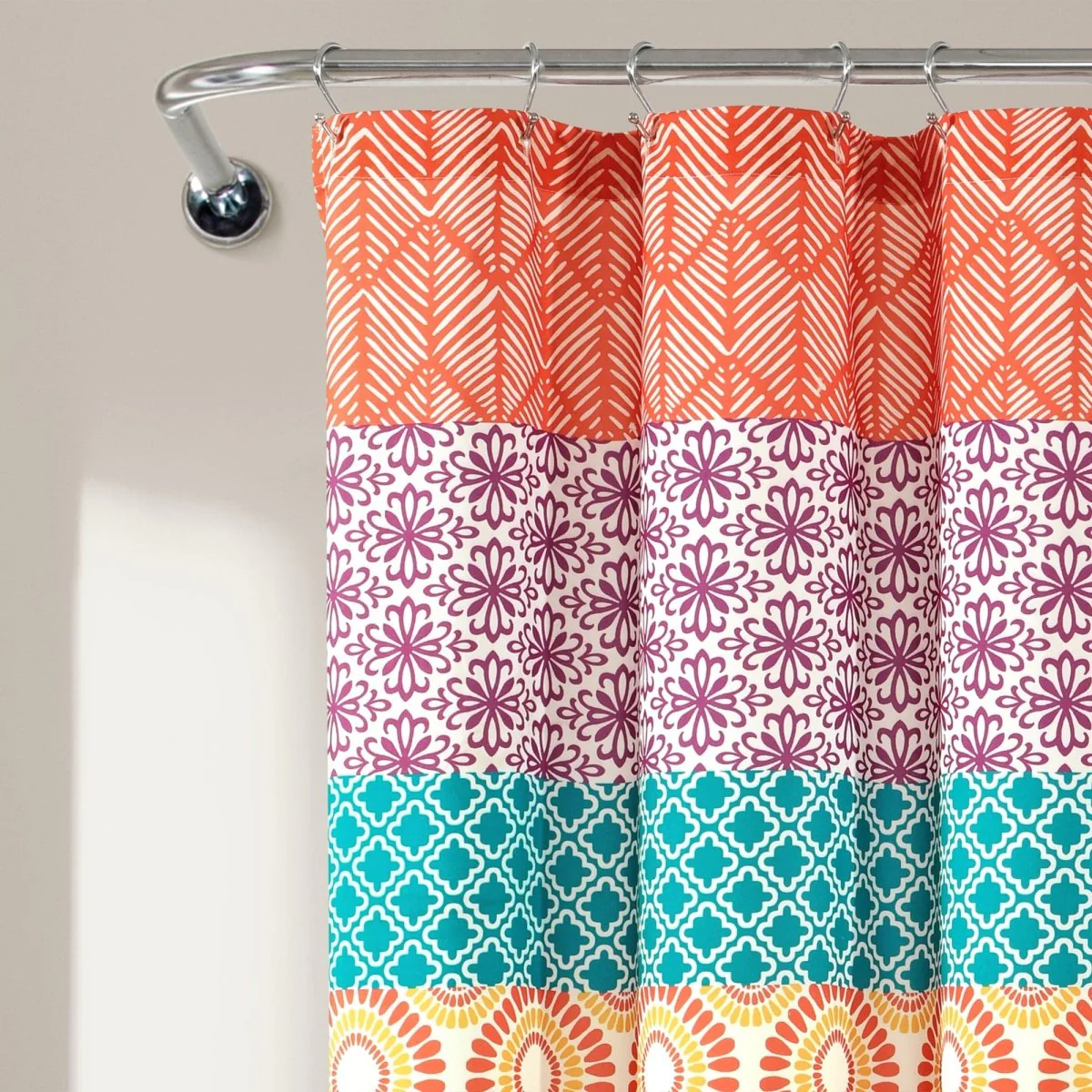 Bohemian Stripe Shower Curtain - Image 13