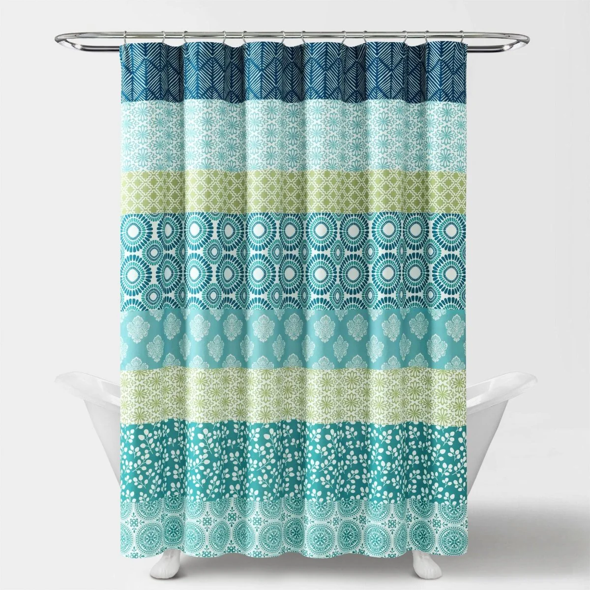 Bohemian Stripe Shower Curtain - Image 5