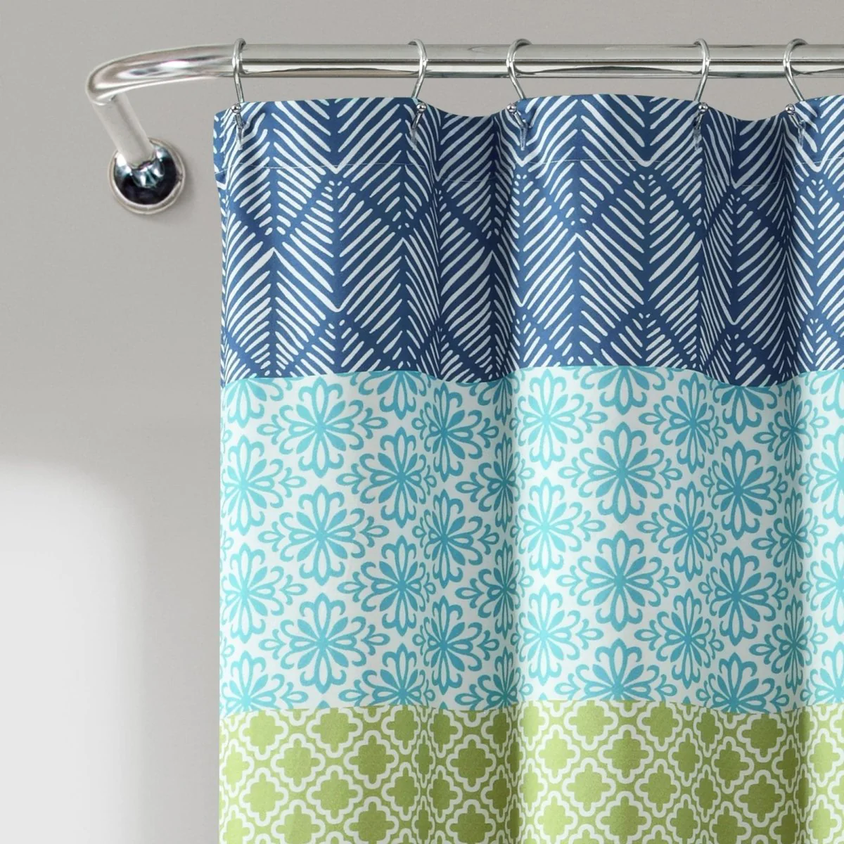 Bohemian Stripe Shower Curtain - Image 6
