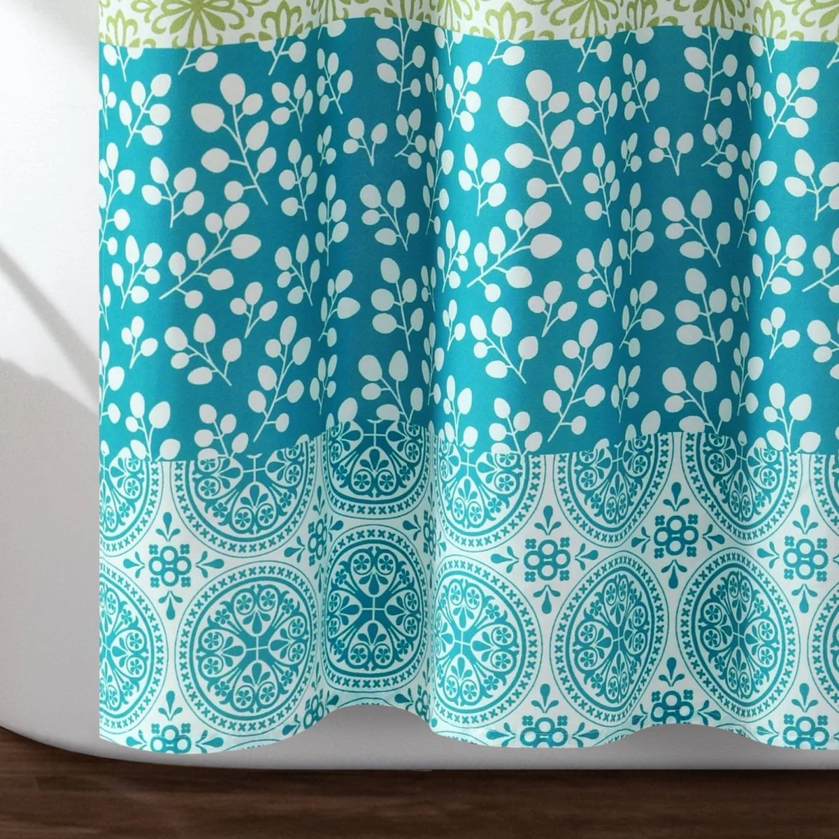 Bohemian Stripe Shower Curtain - Image 8