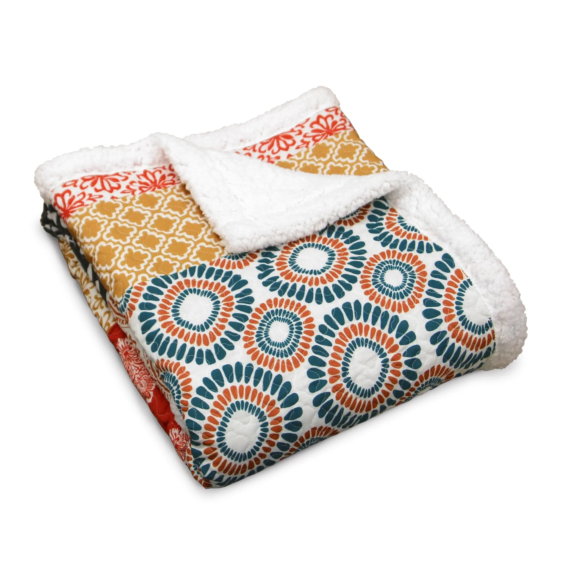 Bohemian Stripe Throw Sherpa - Image 6