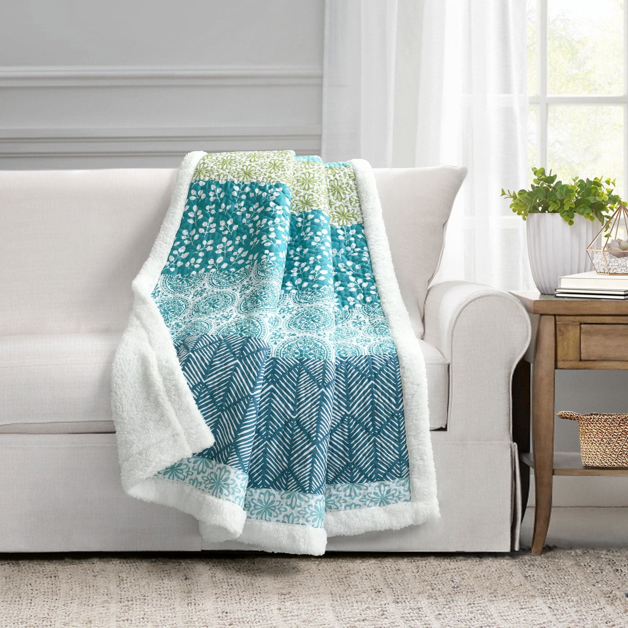 Bohemian Stripe Throw Sherpa - Image 7