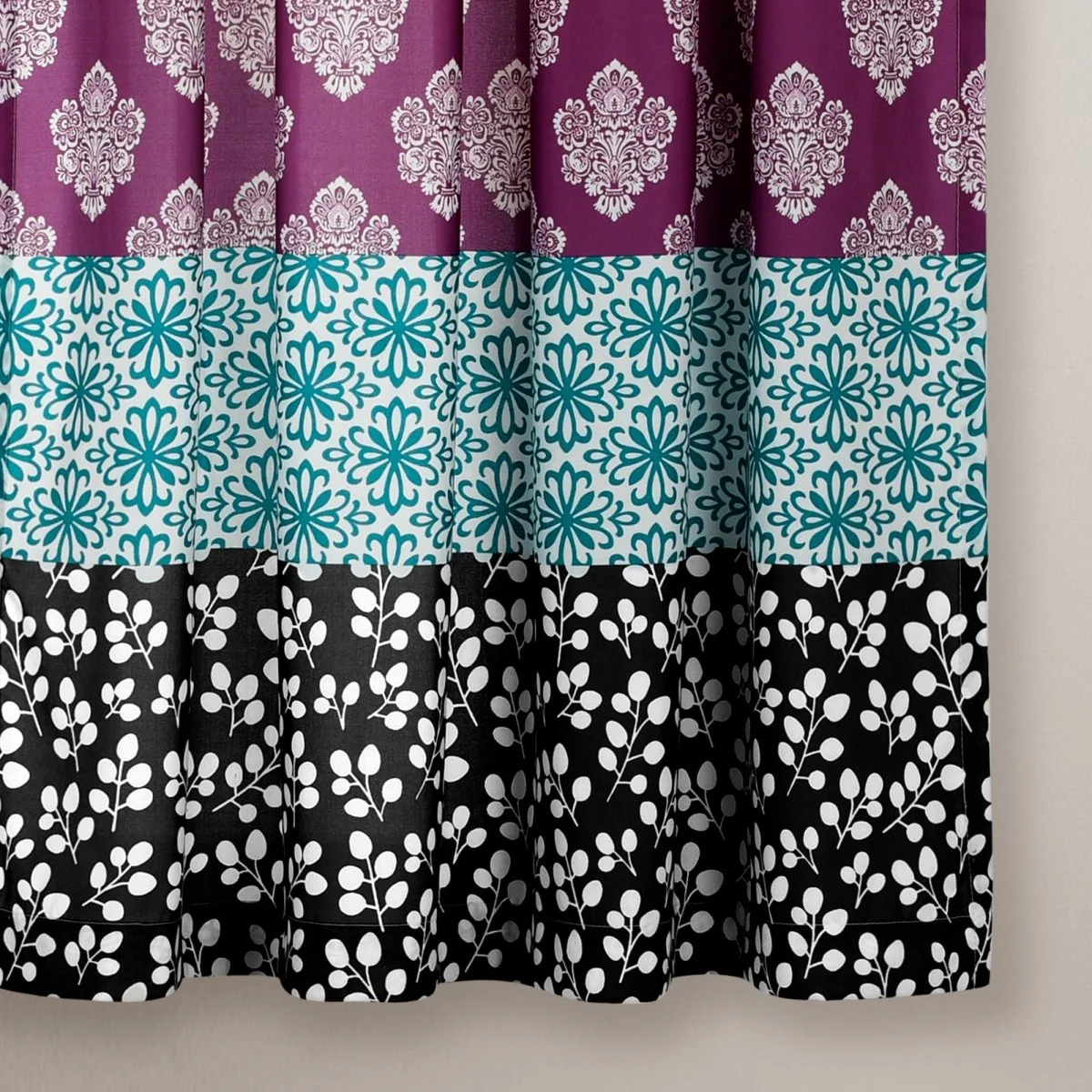 Bohemian Stripe Window Curtain Panel Set - Image 12