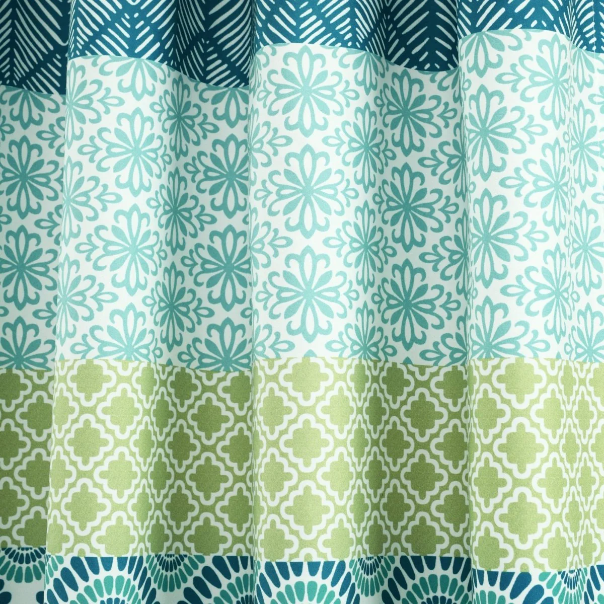 Bohemian Stripe Window Curtain Panel Set - Image 21