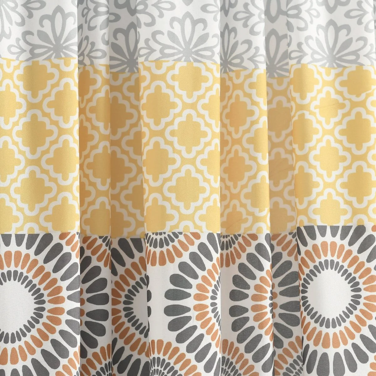 Bohemian Stripe Window Curtain Panel Set - Image 25