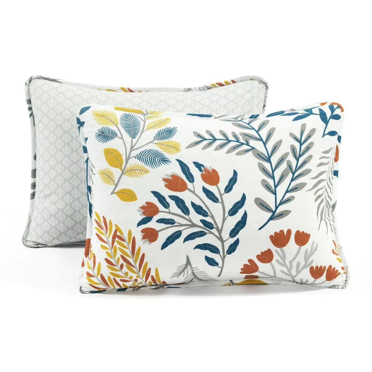 Boho Botanical Floral Quilt 3 Piece Set - Image 8