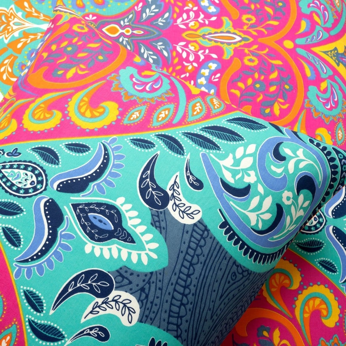 Boho Chic Cotton Duvet Cover 3 Piece Set - Image 5