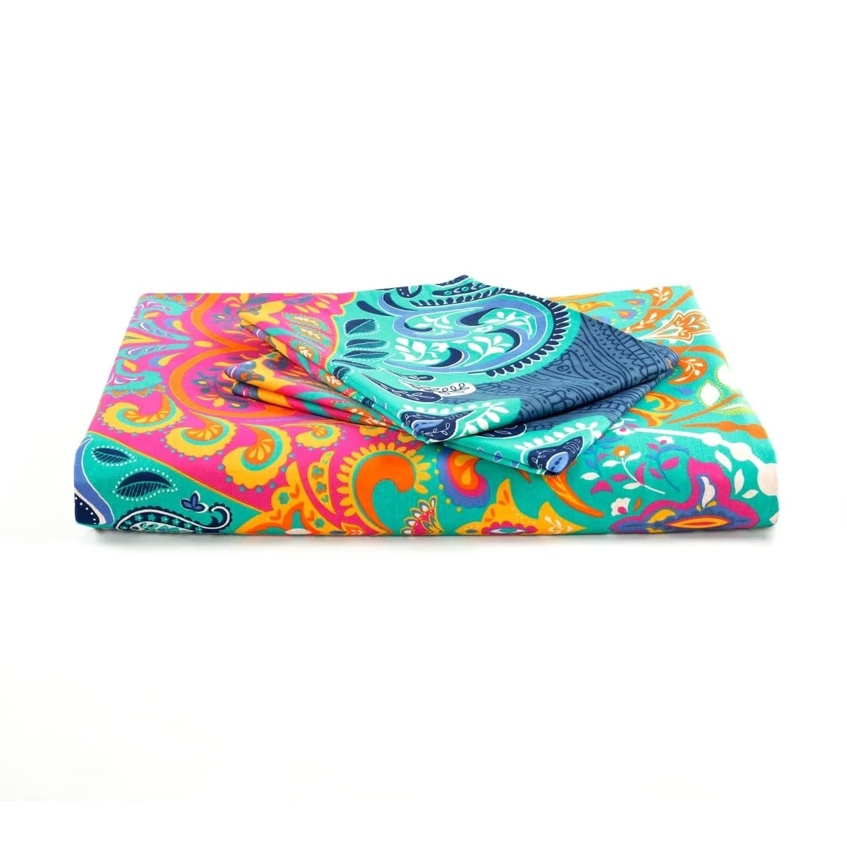 Boho Chic Cotton Duvet Cover 3 Piece Set - Image 9