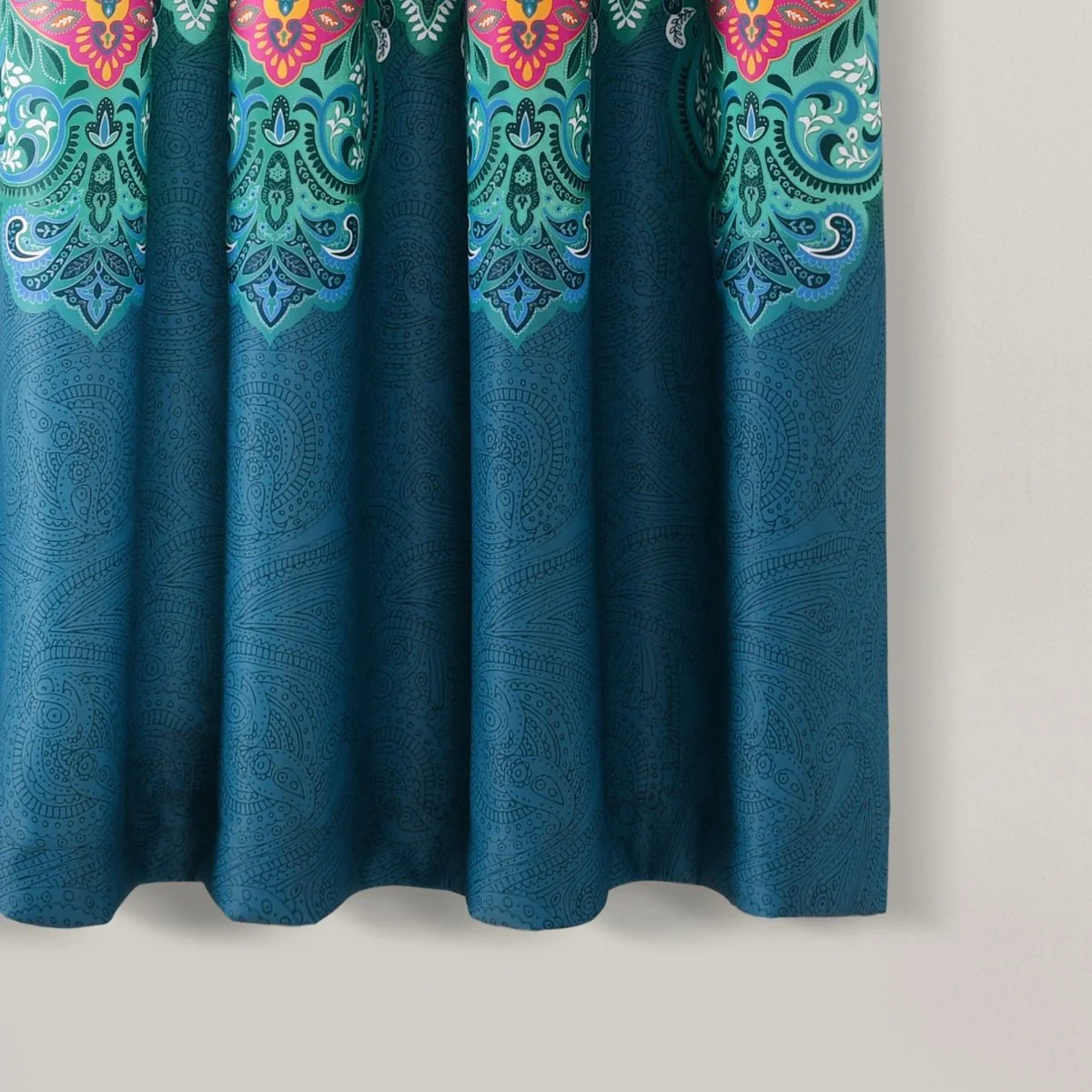 Boho Chic Light Filtering Window Curtain Panel Set - Image 9