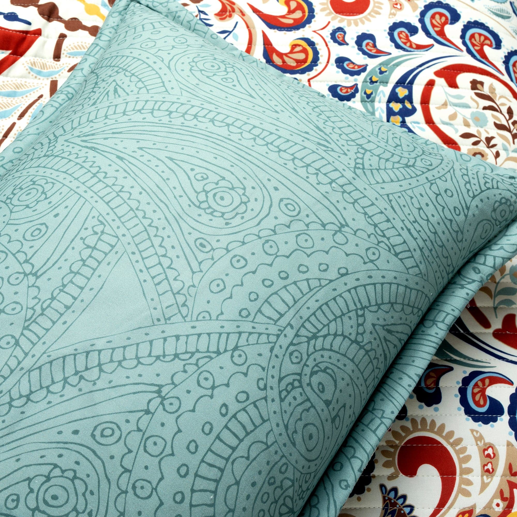 Boho Chic Quilt 3 Piece Set - Image 13