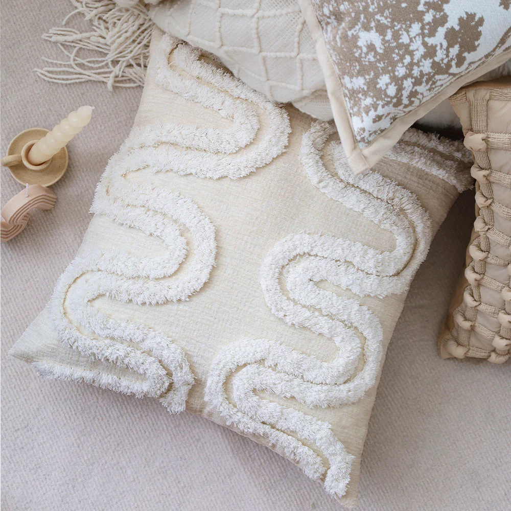 boho-chic style throw pillow covers Pack of 2 size 18"x18" - Image 29